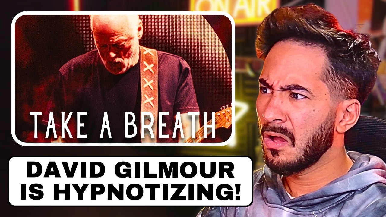 My FIRST REACTION To David Gilmour - Take A Breath (LIVE) | This is MESMERIZING!