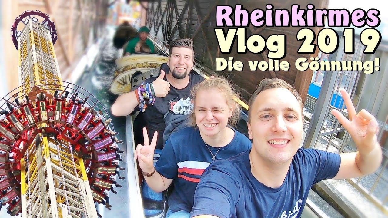 Mal wieder voll auf die K**** hauen! | Rheinkirmes Düsseldorf 2019 | Tages VLOG #150