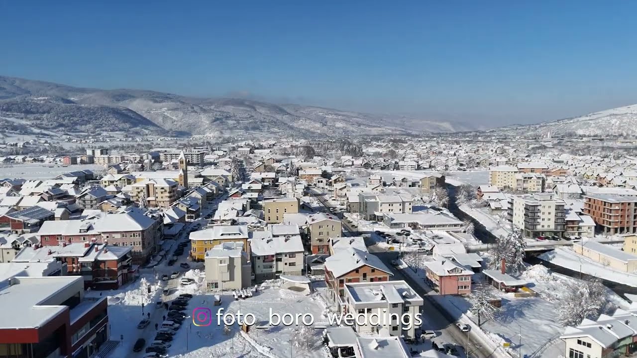 ❄️ Skopaljska dolina zimi | Pogled iz zraka dronom