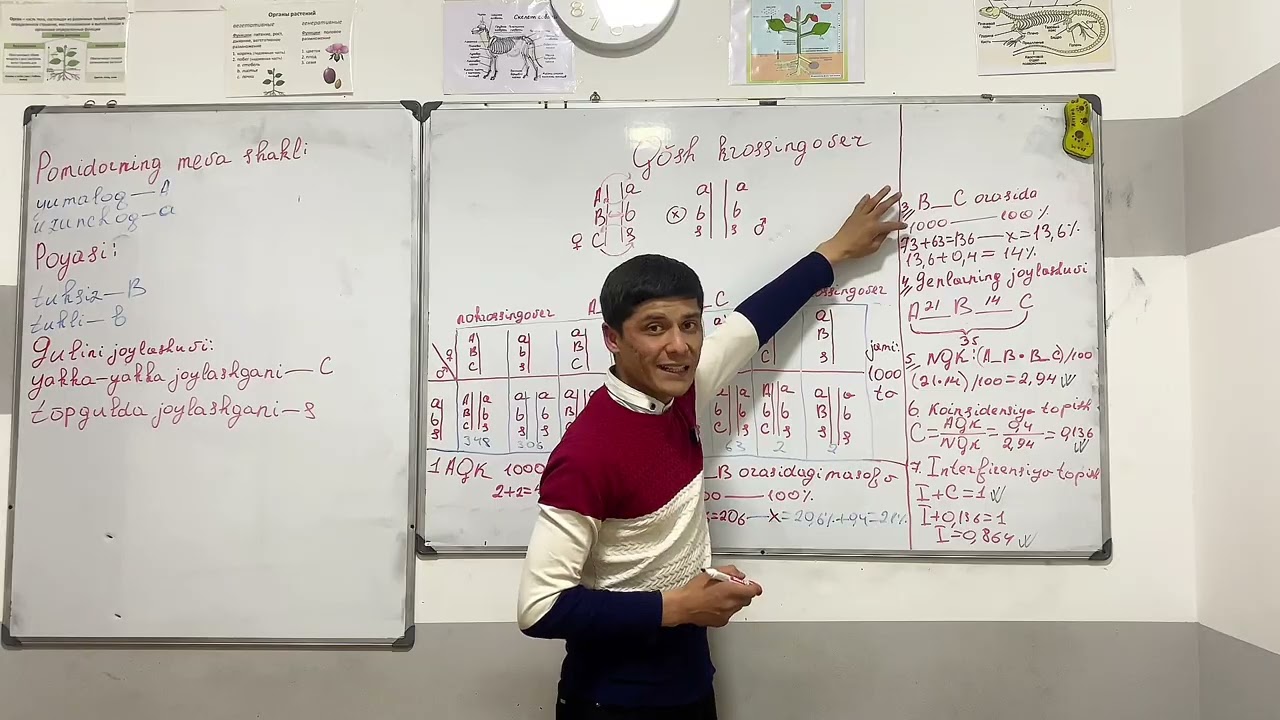 BIOLOGIYA Mavzu: Qo’sh krossingover