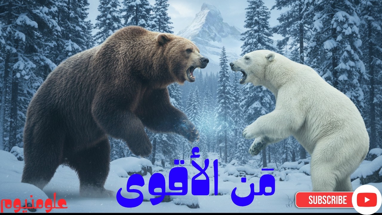 أقوى الدببة في العالم… مقارنة بين الأسود والبني والقطبي
