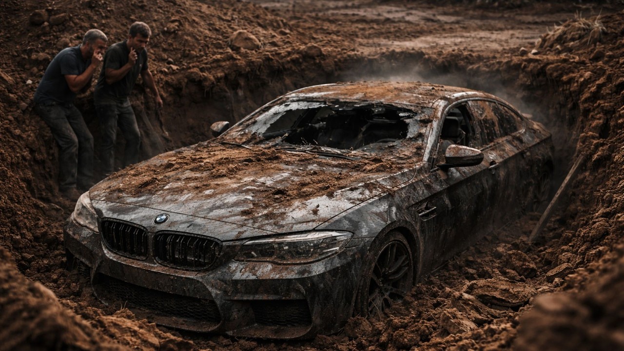 Buried BMW M5 Competition FULL Restoration | From Underground Ruin to Factory Perfection