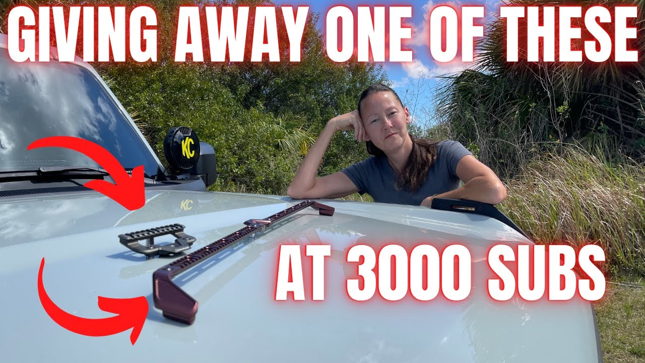 GIVING AWAY A BRONCO BYOD RAIL FROM ARCHETYPE RACING WHEN WE HIT 3000 SUBS