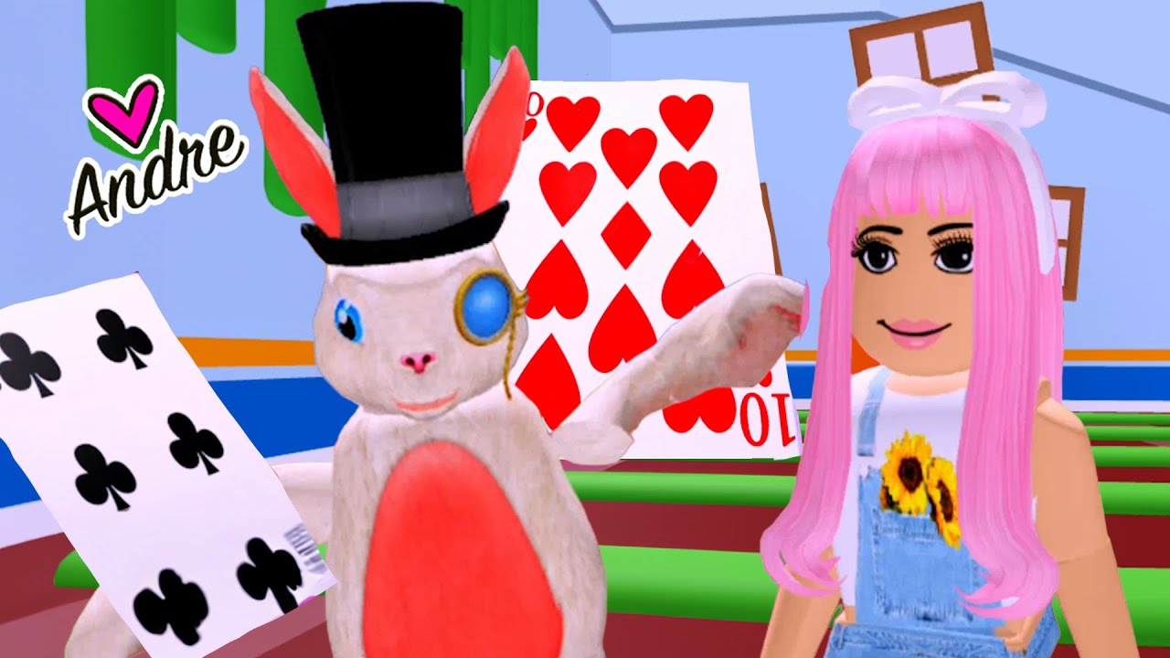 ESCAPANDO de OBBY Alicia en el PAÍS de las MARAVILLAS