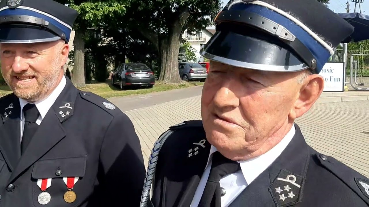 Najstarsi strażacy z OSP Brzezie opowiadają o służbie.145 lat jednostki z Raciborza