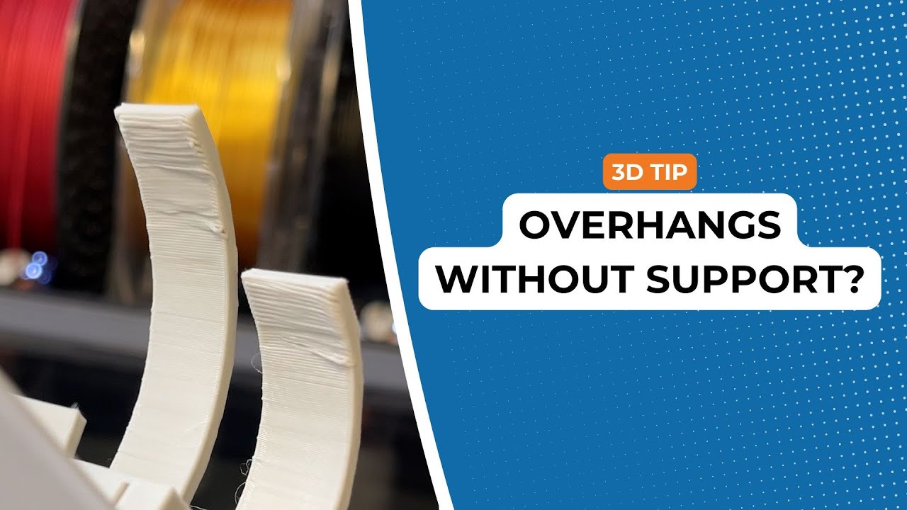 How to solve overhangs withouth supports