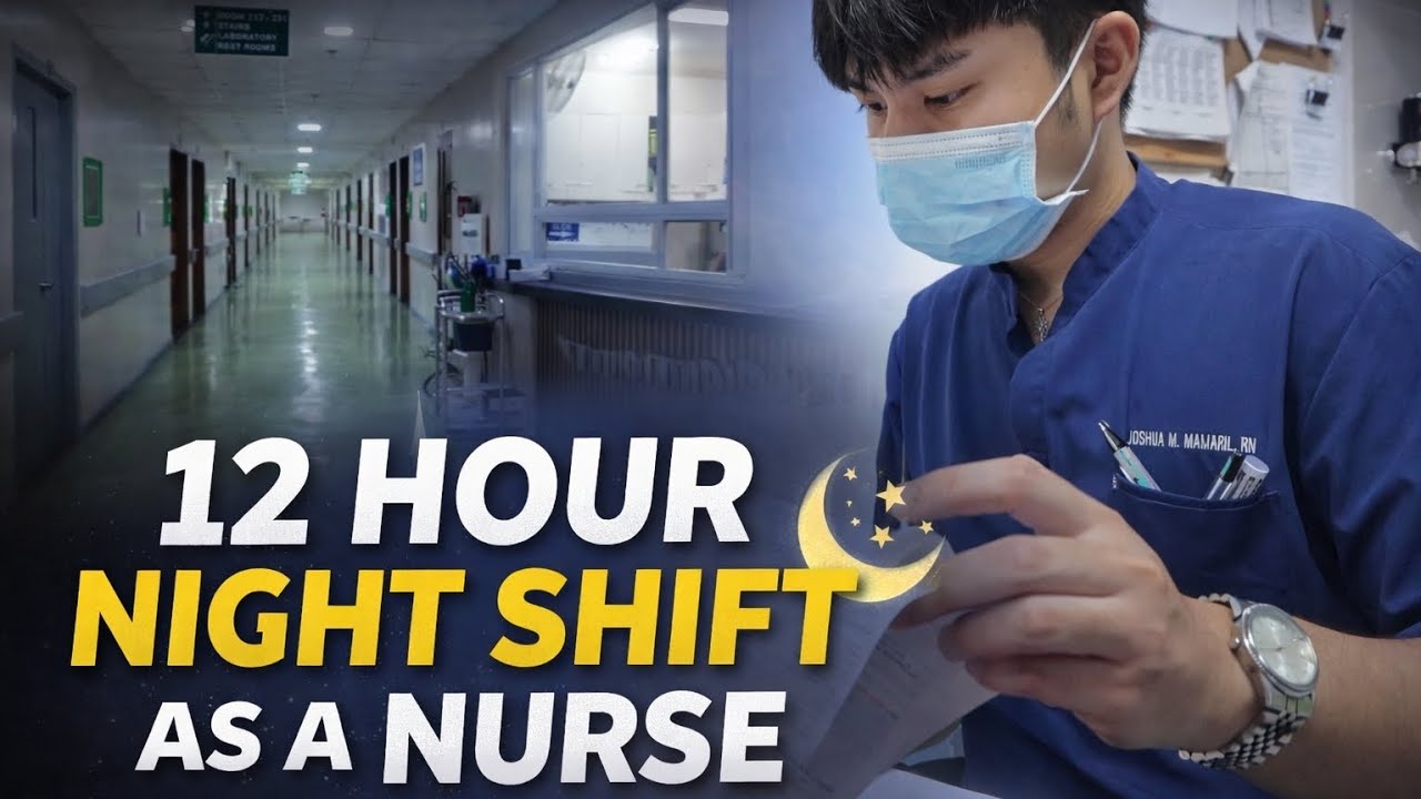Night Shift Diaries: 12 Hours as a Registered Nurse ┈ᯓ★๋࣭⭑