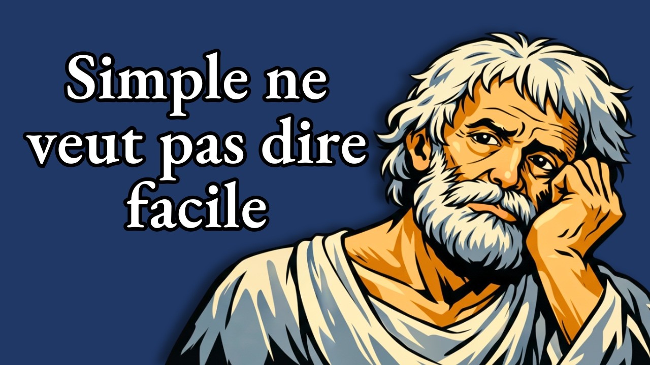 La vie SIMPLE n’est pas aussi simple que vous le pensez | L’avertissement de Sénèque au monde