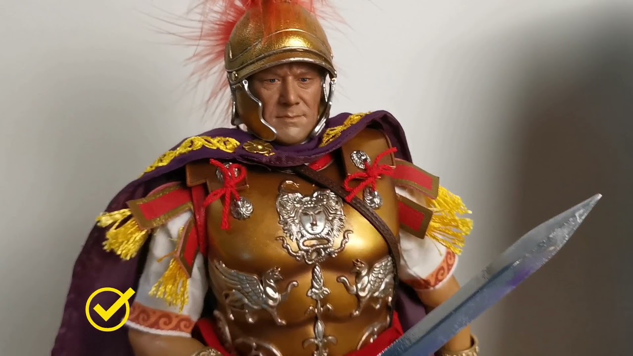 HHMODEL X HAOYUTOYS 1/6 scale Julius Caesar and Roman soldiers