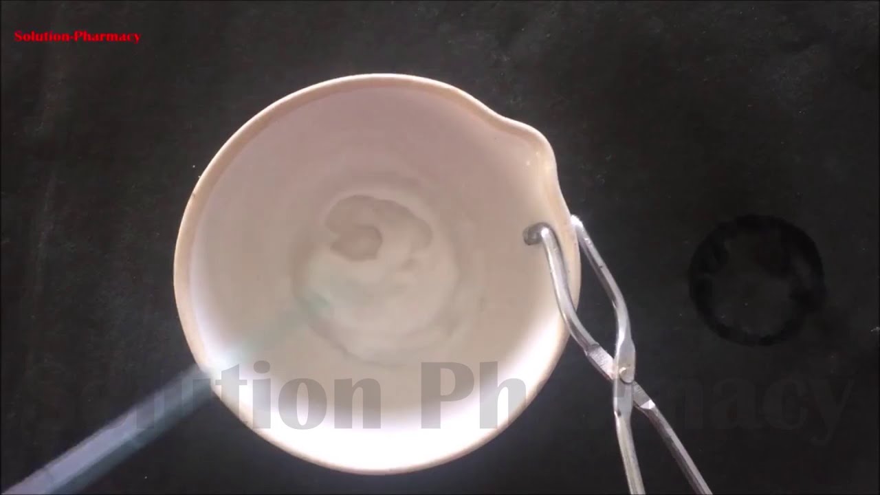 Vanishing Cream | How to prepare Vanishing Cream | Preparation Method of vanishing Cream | ENGLISH