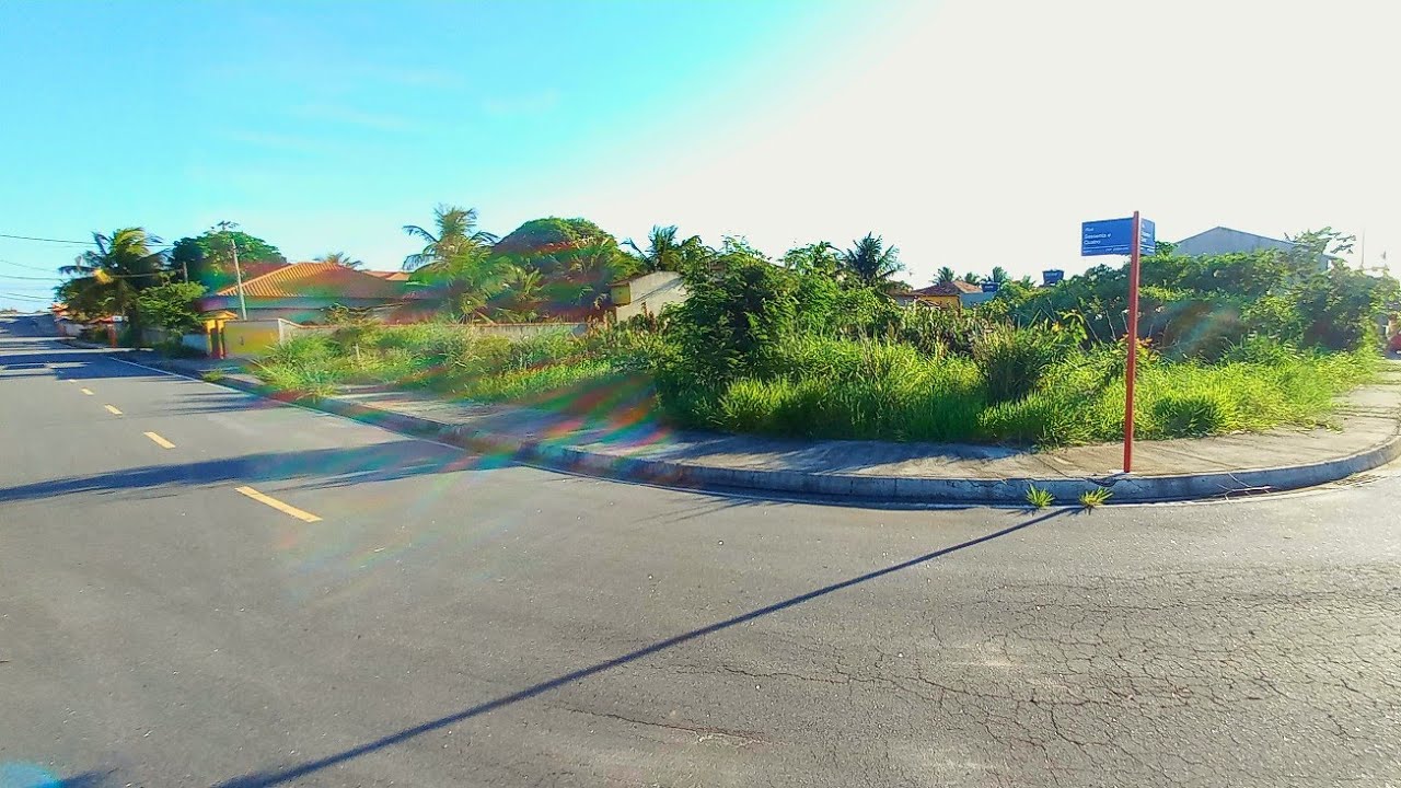 TERRENO DE ESQUINA 100M DA PRAIA C/ ESCRITURA E RGI EM JACONÉ MARICÁ/RJ.