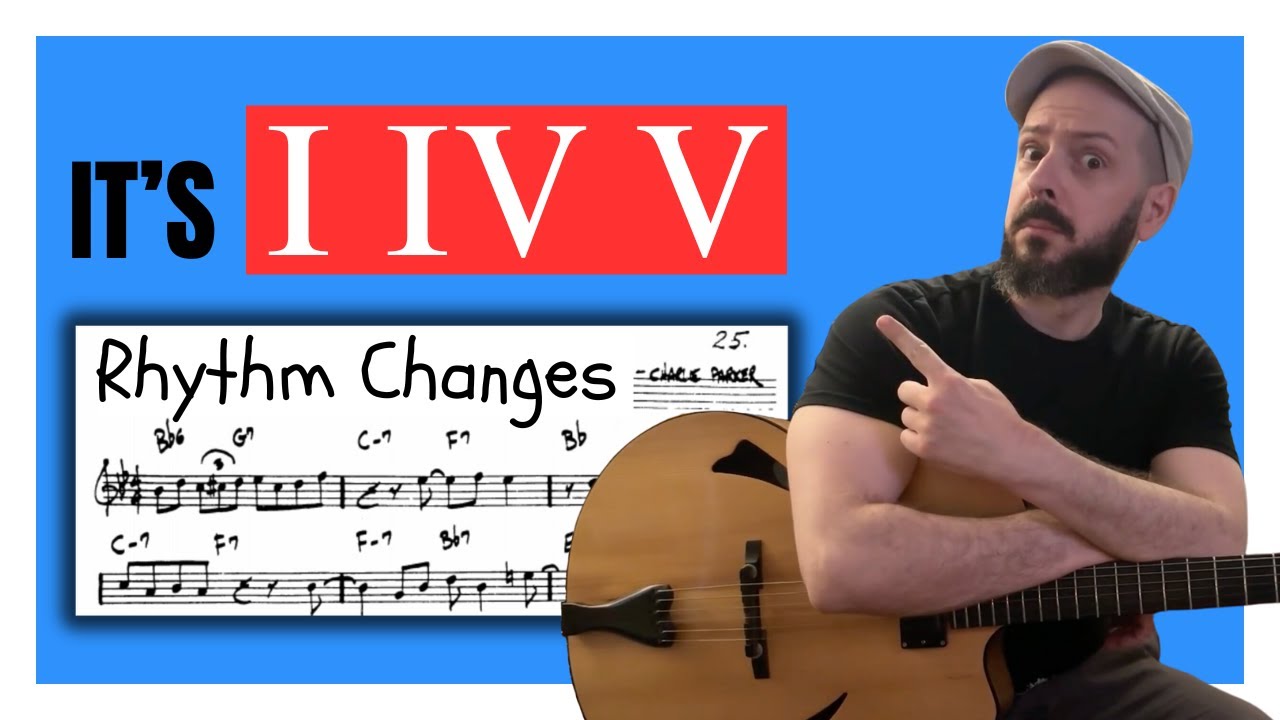 rhythm changes was hard until I started using triads like THIS