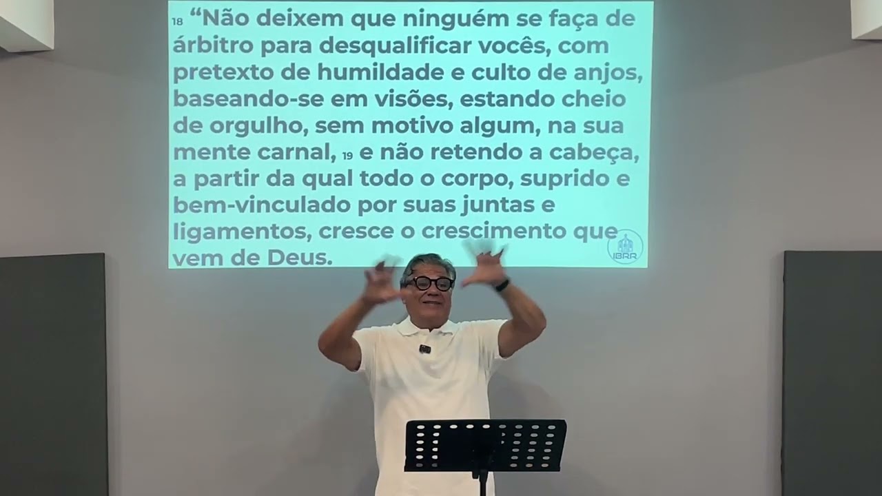 A Plenitude da Vida em Cristo | Colossenses 2.18-23 | Beto Bastos