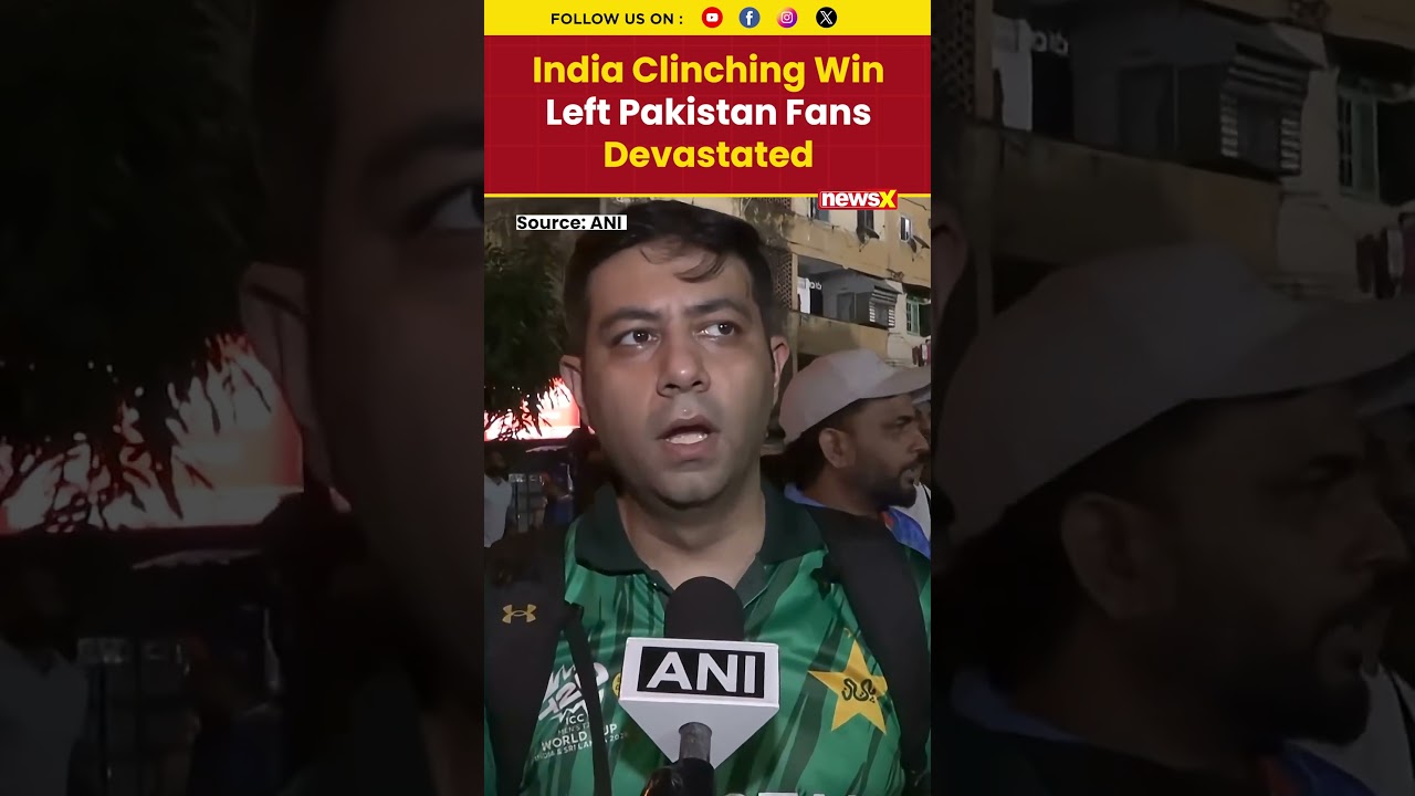 Devastated Pakistan Fans Left Red-Faced as India Triumphs in T20 World Cup 2026 #shorts