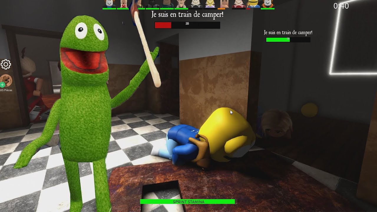 LA GRENOUILLE DE ROBLOX M'A ENFERMER ! (Frogge)