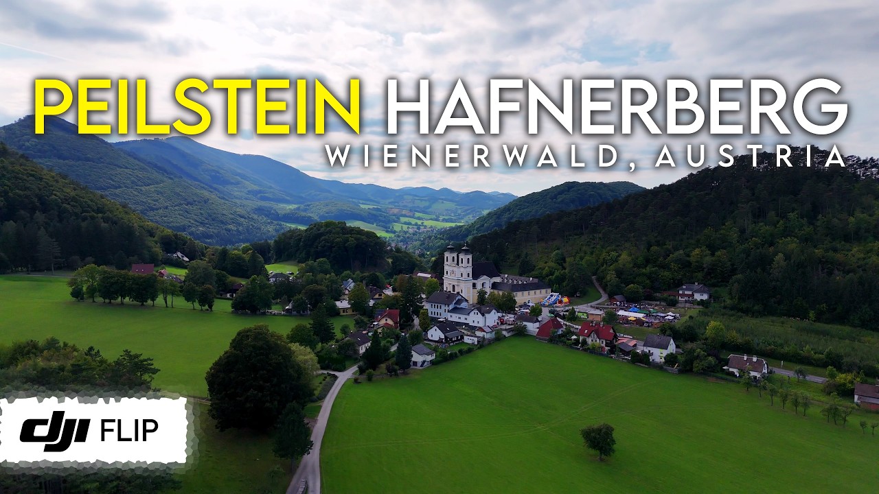 Austria: Wienerwald: Peilstein & Hafnerberg Hike (4K, Drone/DJI Flip)