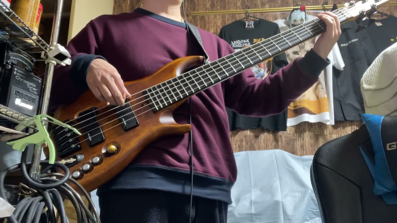 SSサクラ大戦　神崎すみれのテーマ／なやましマンボ／富沢美智恵　【BASS COVER】【耳コピ】