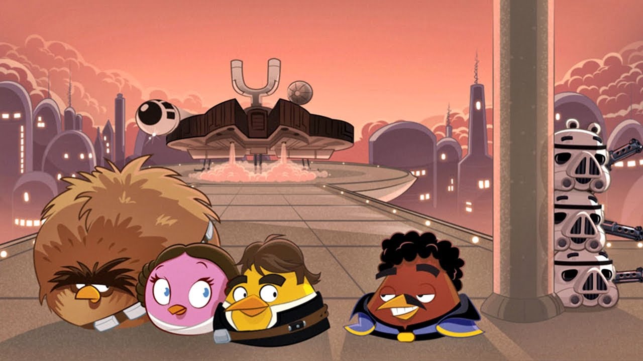 Angry Birds Star Wars - Cloud City ALL LEVELS  Highscore 3-Stars Star Wars Cloud City ALL LEVELS
