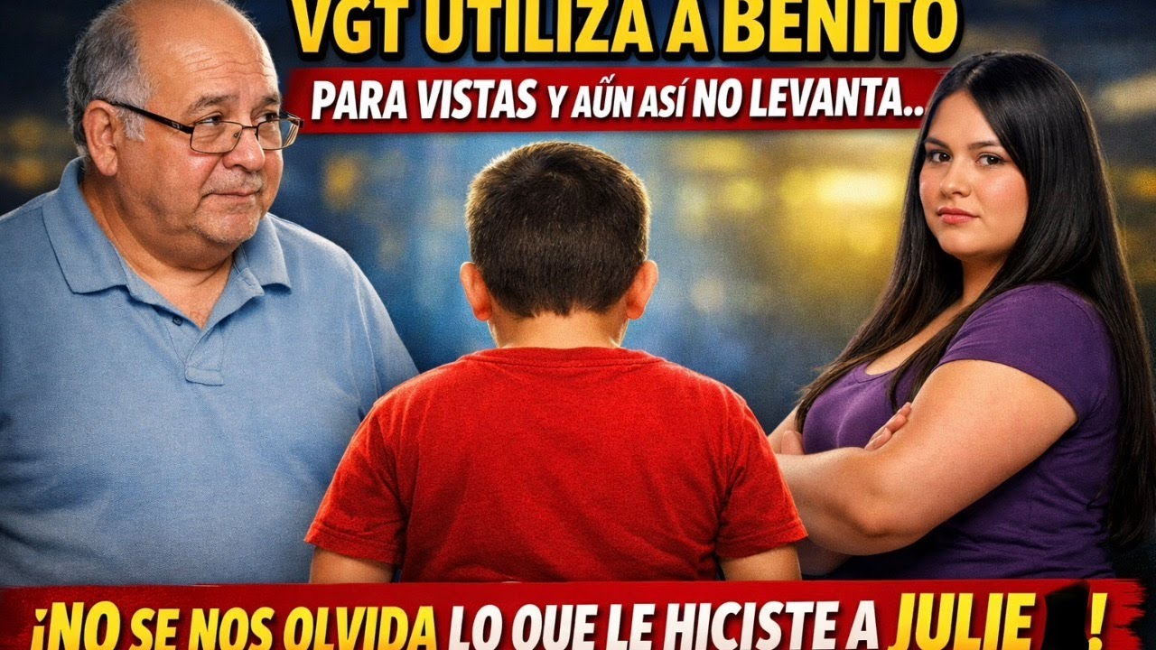 VGT utiliza a Benito para vistas y aún así no levanta, dice que Julie y yo somos malas 😂