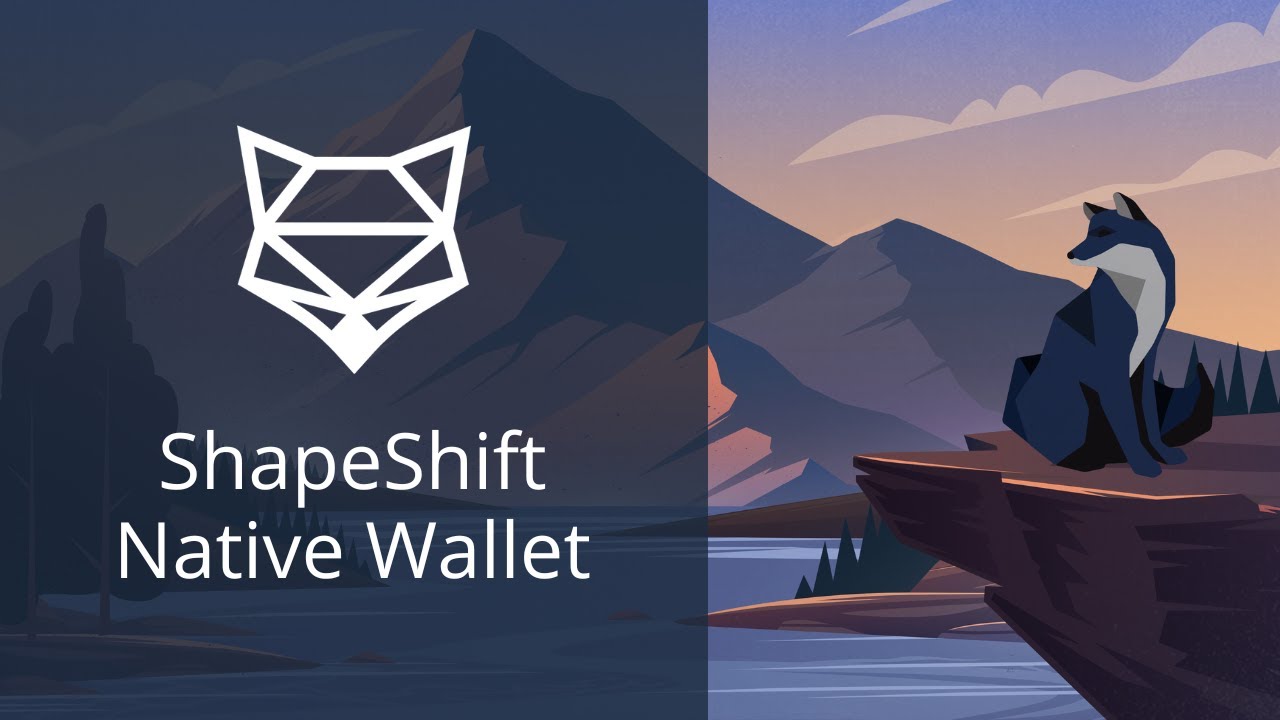 ShapeShift Native Wallet Setup