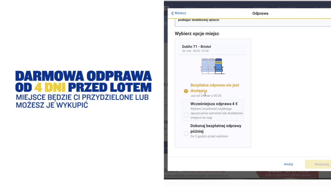 Jak dokonać odprawy online? (2017)
