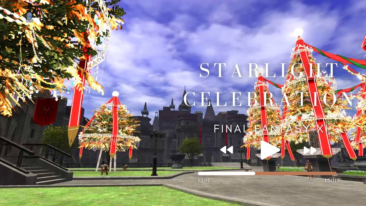 【BGM】 ジュノ クリスマス Jeuno Christmas Starlight Celebration 【FF11】