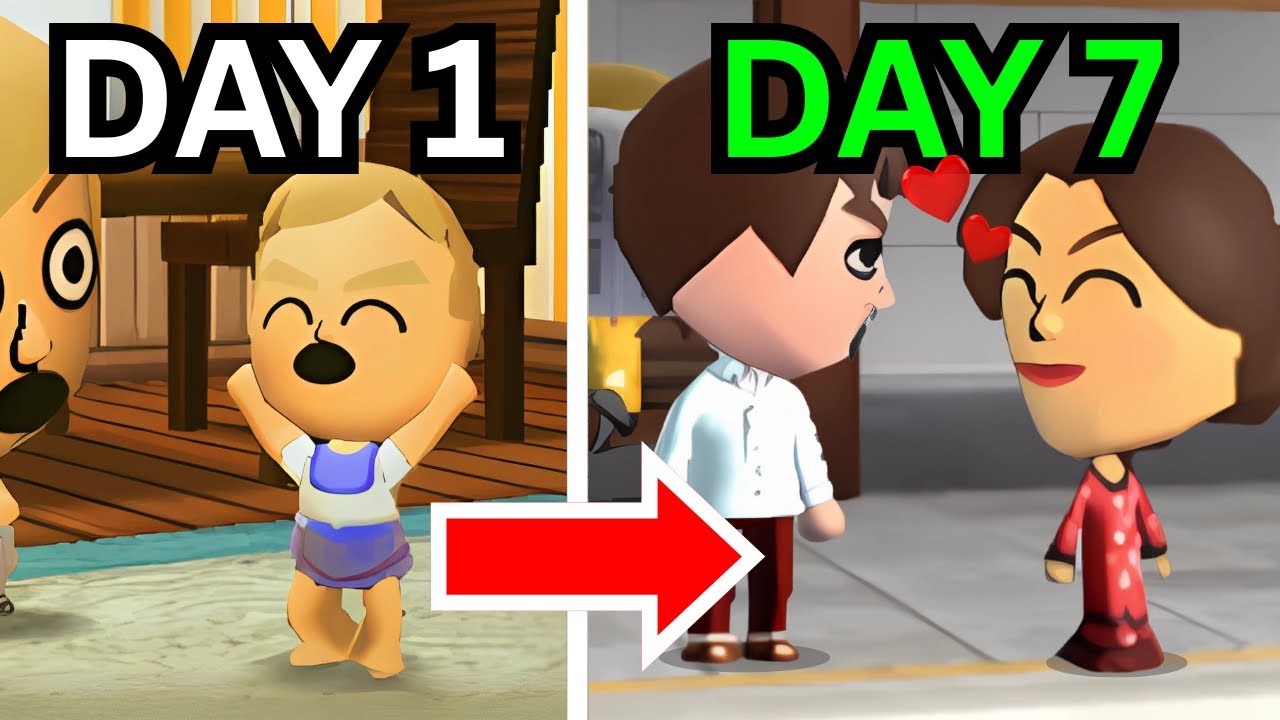 Я играл в Tomodachi Life ОДНУ НЕДЕЛЮ подряд!