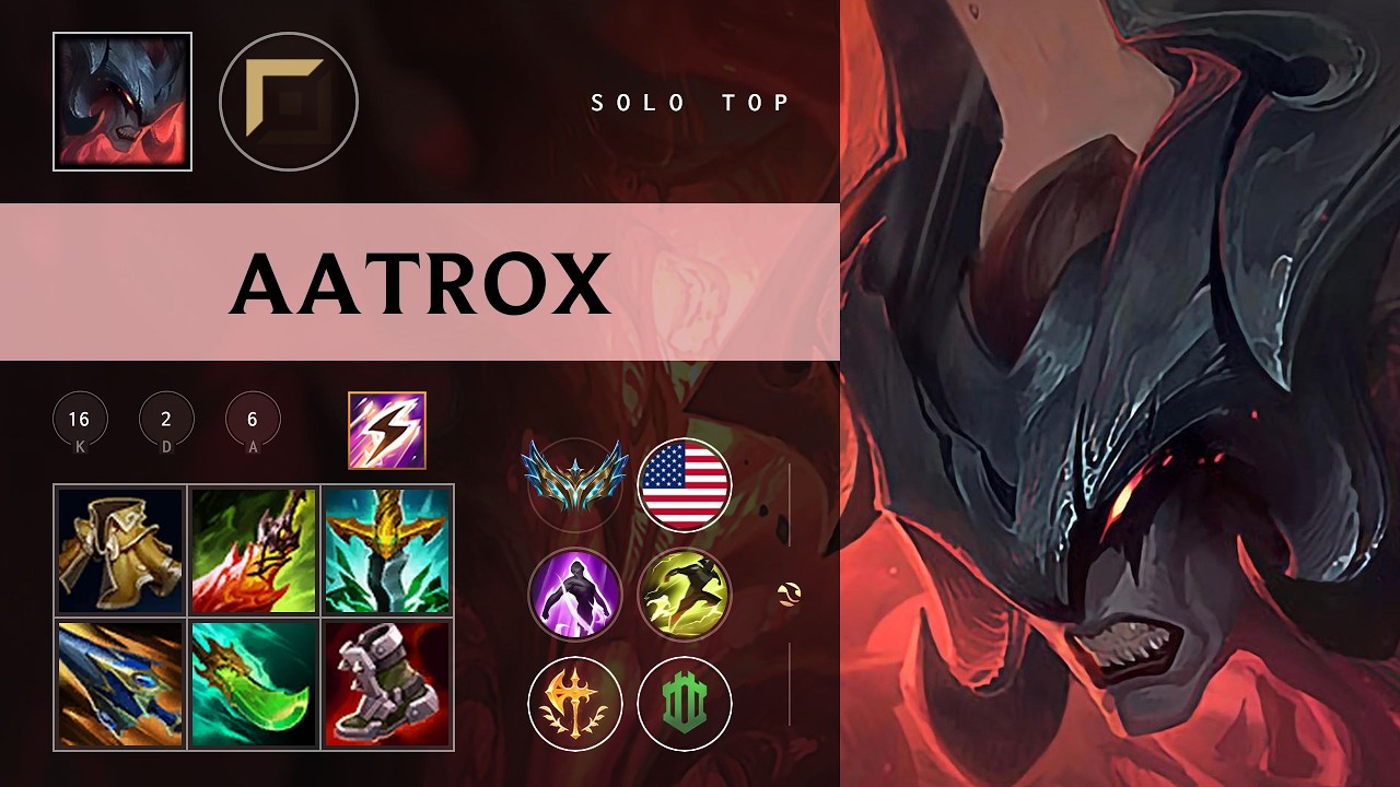 Aatrox Top vs K'Sante - NA Challenger Patch 26.08