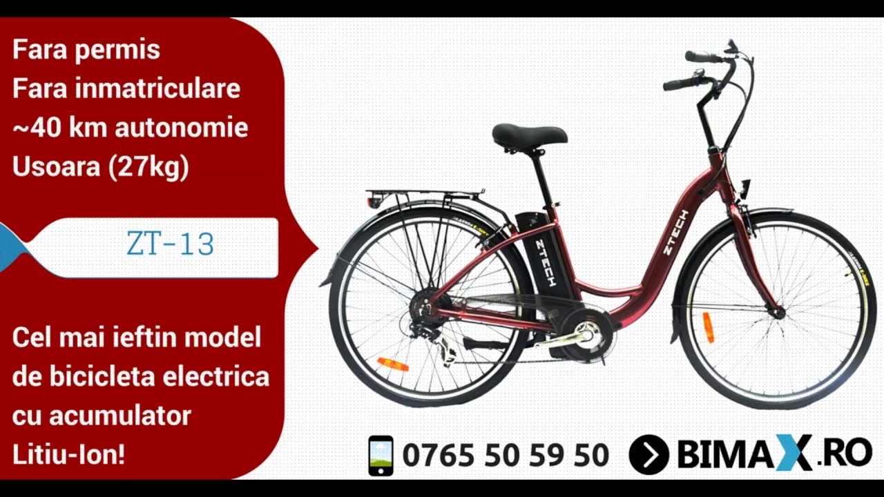 Bicicleta electrica ZT-13