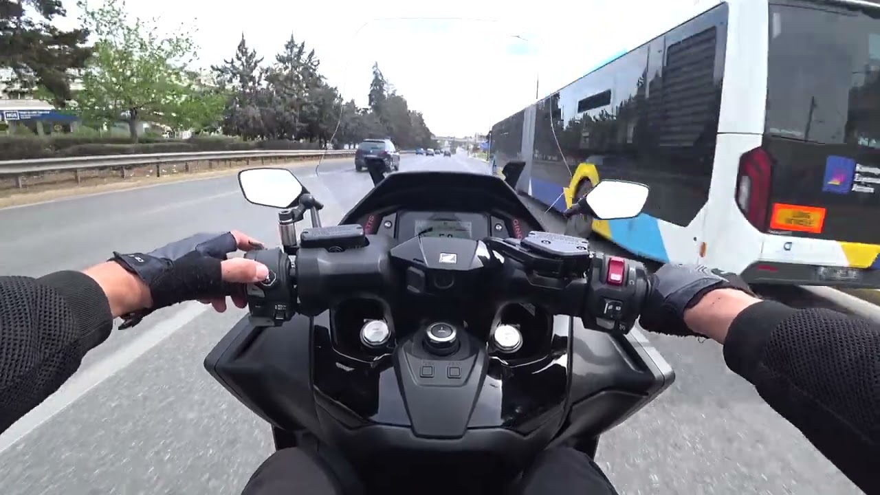 δοκιμάζω το νέο 2025 HONDA FORZA 750