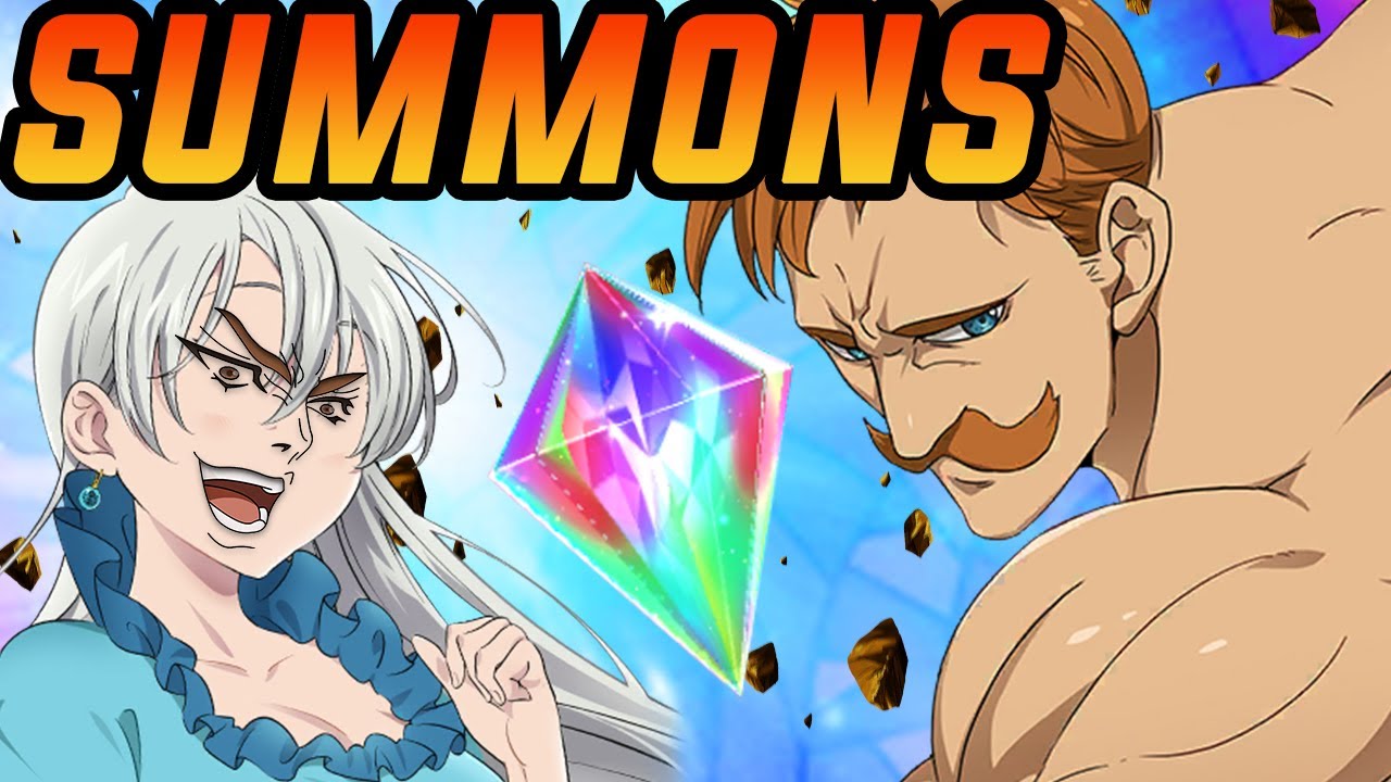 ESCANOR VERMELHO SUMMONS! - THE SEVEN DEADLY SINS GRAND CROSS