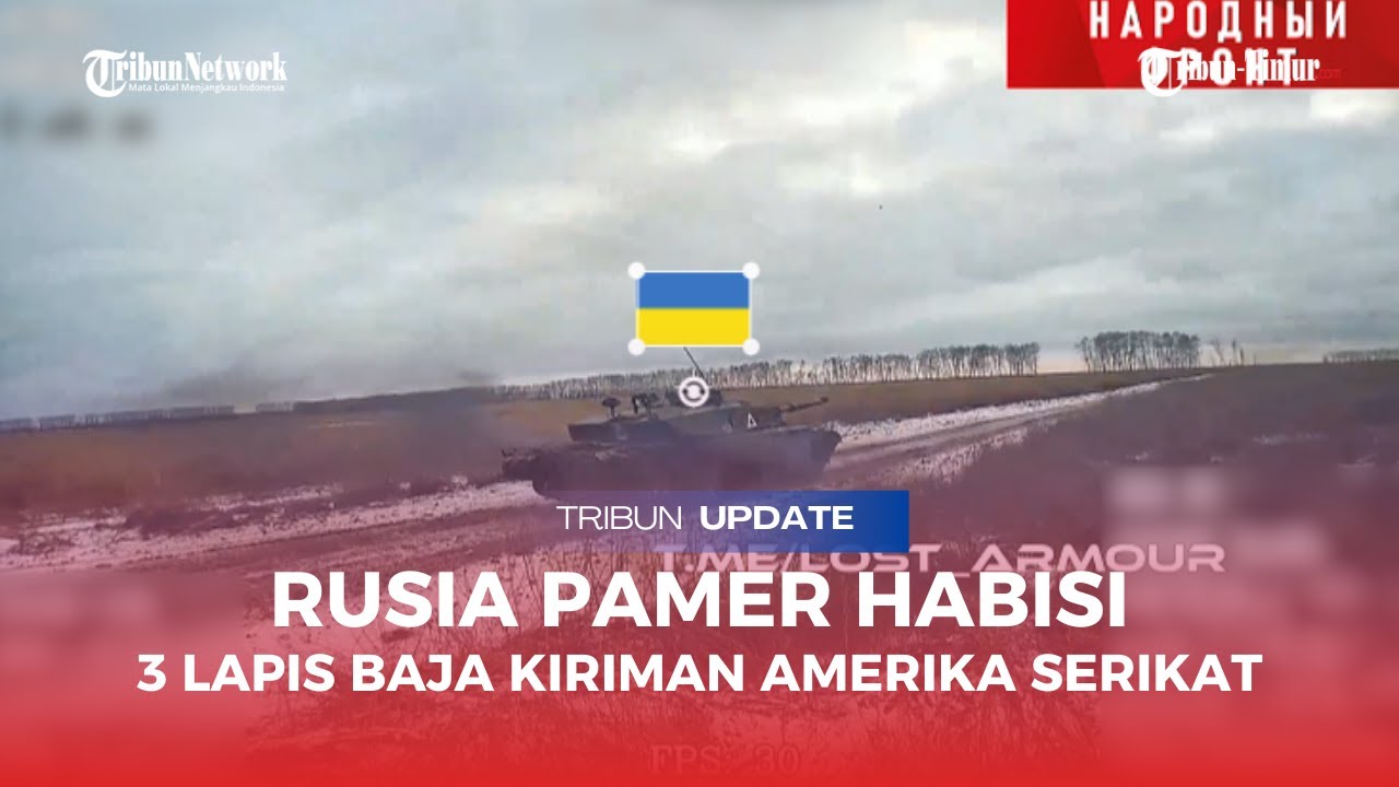 Unit Zapad Rusia Libas 3 Kendaraan Lapis Baja M113 Kiriman Amerika Serikat di Garis Depan