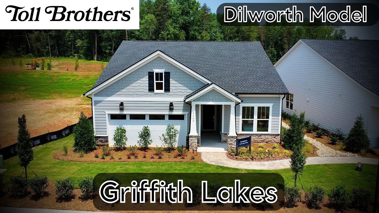 Charlotte, NC | Griffith Lakes by Toll Brothers | Dilworth Elite Model Home Tour