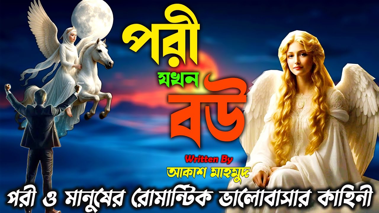 পরী যখন বউ।।পরী ও মানুষের রোমান্টিক ভালোবাসার কাহিনী যা আপনাকে কাঁদাবে।