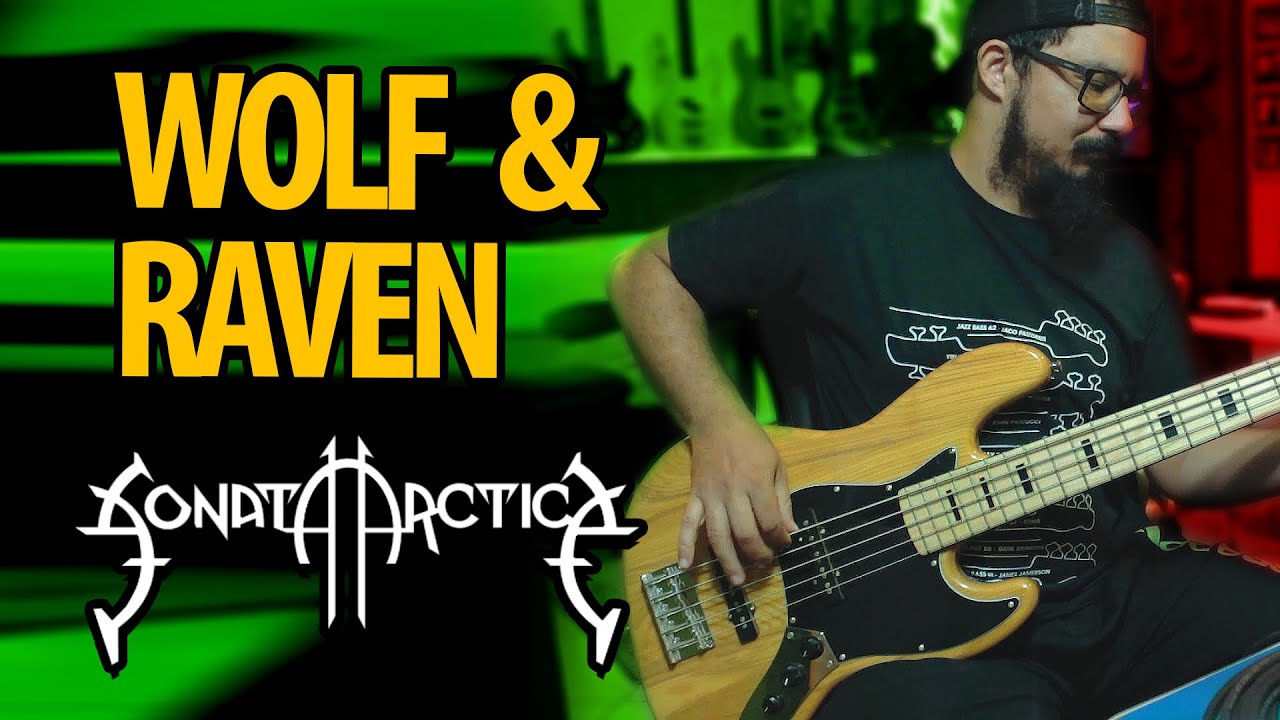 WOLF & RAVEN  -  Sonata Arctica  [BASS COVER]