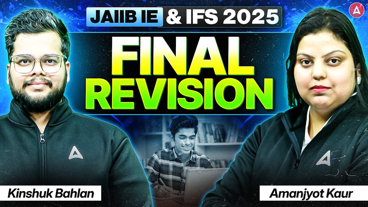 JAIIB IE and IFS Marathon 2025 | JAIIB IE & IFS Most Expected Question | JAIIB IE And IFS 2025