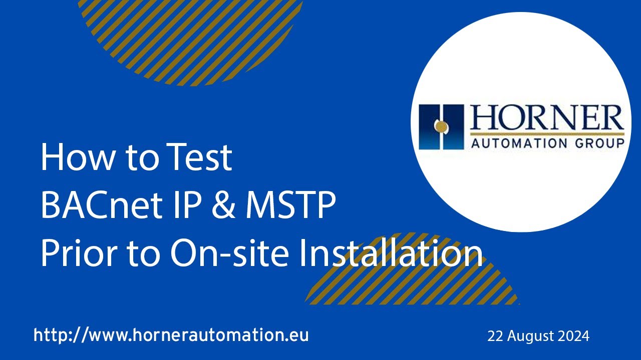 How to Test BACnet IP & MSTP Prior to On site Installation