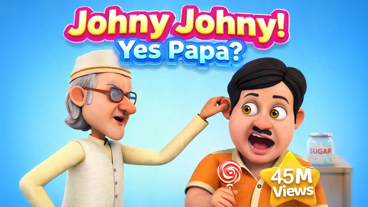 Johny Johny Yes Papa - Sing Along - THE BEST Nursery Song For Children | TMKOC English Rhymes