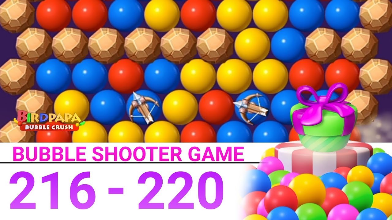 Bubble Shooter Game.level 216-220