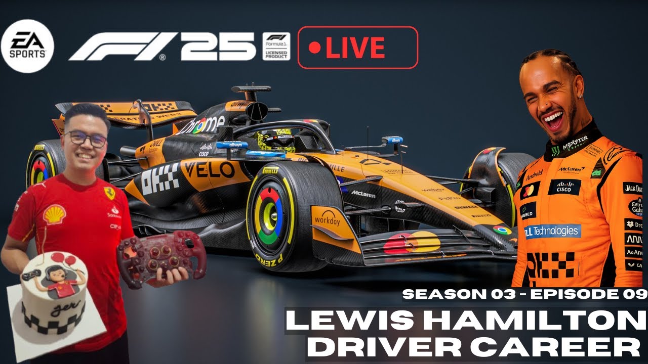 Hamilton Driver Career Season 3 Eps 9 (F1 25 VR Gameplay Indonesia)
