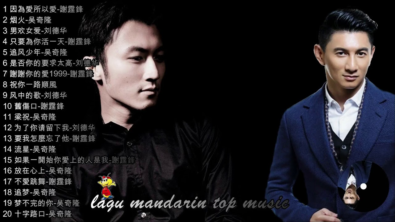 20 lagu mandarin terbaik wu qi long & Nicholas Tse 吴奇隆 / 謝霆鋒