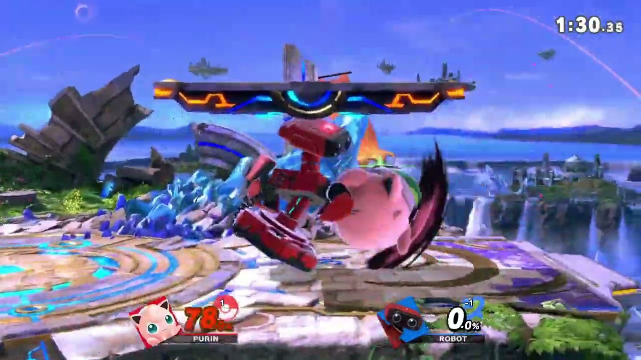 スマブラSP リプレイ チームタイム制 13122 [26年02月分]【プリン 1P自分】