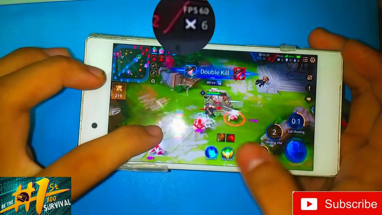 Test Game LIÊN QUÂN MAX SETTING on Sony Z5 2020