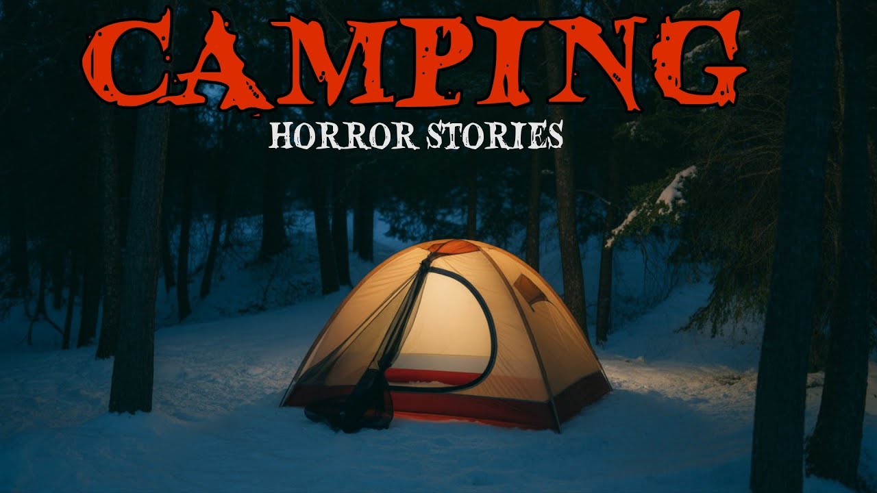 6 Scary TRUE Camping In The Woods Horror stories | With Rain Saond 