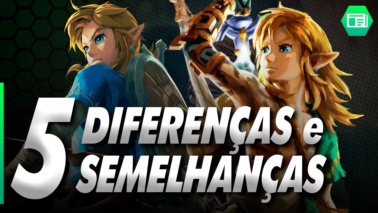 DIFERENÇAS e SEMELHANÇAS entre Breath of The Wild e Tears of The Kingdom