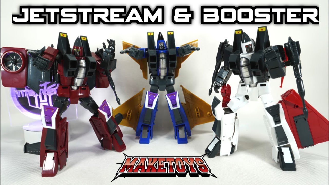 Maketoys MTRM-16 Jetstream (AKA Thrust) & MTRM-17 Booster (AKA Ramjet)