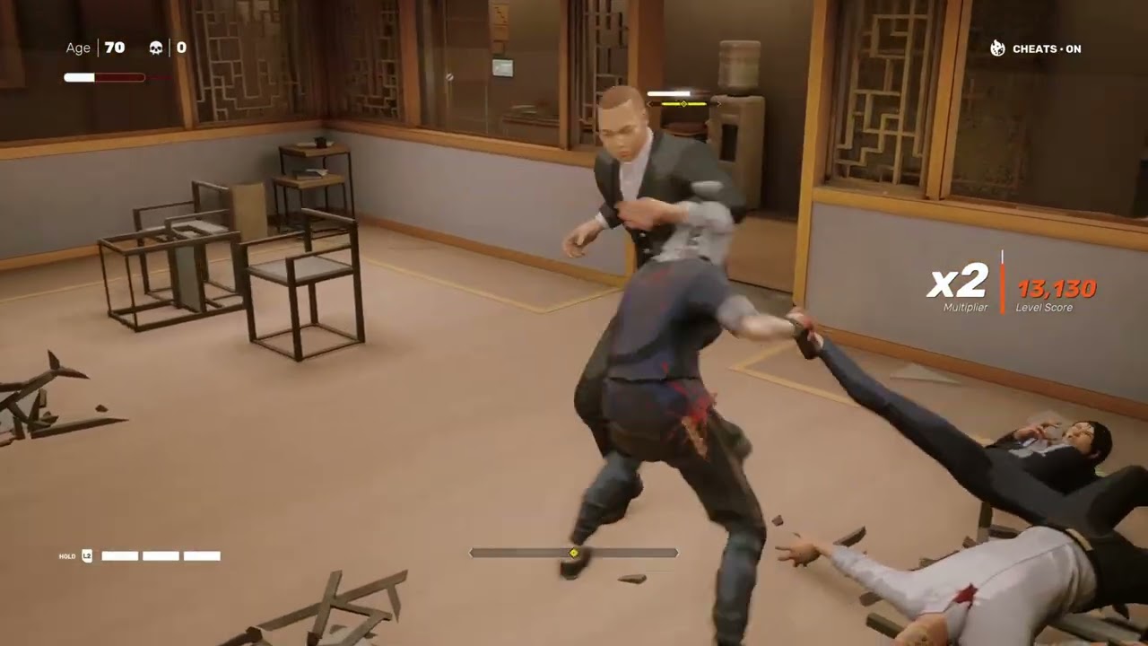 3 minutes of decent Sifu grandmaster difficulty master moveset