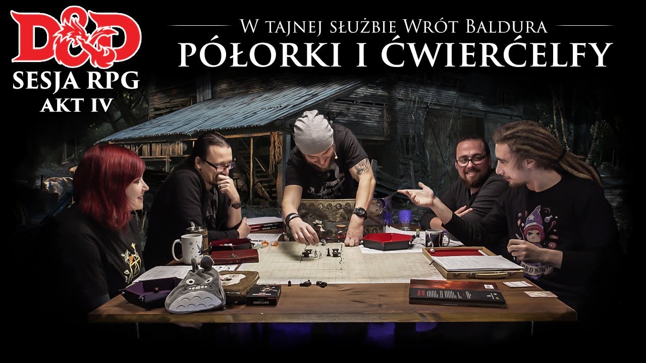 W Tajnej Służbie Wr&oacute;t Baldura | Odc. 4 - P&oacute;łorki i ćwierćelfy | Sesja D&D 5e