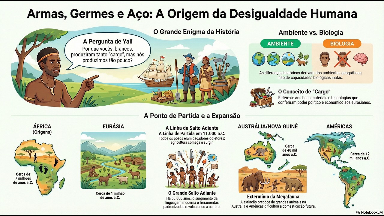 Armas, Germes e Aço: Os Destinos das Sociedades Humanas