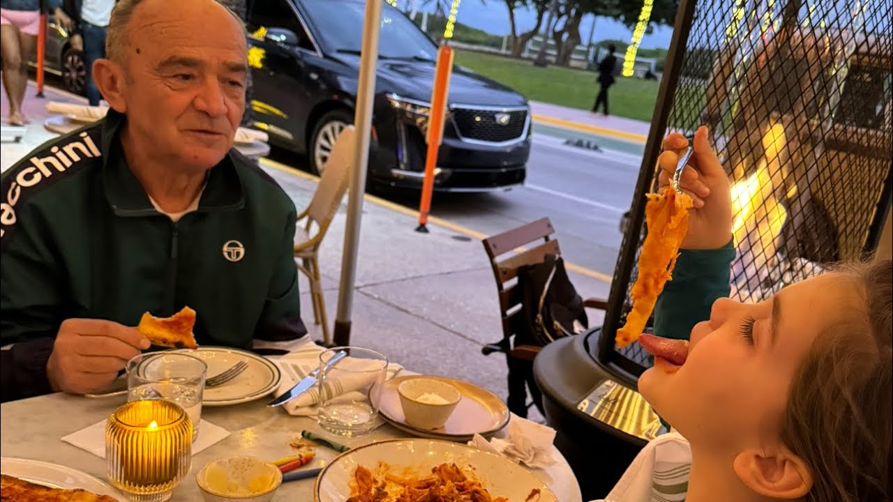 DEDA PRVI PUT U MIAMI-u U POSETI TRAMPU